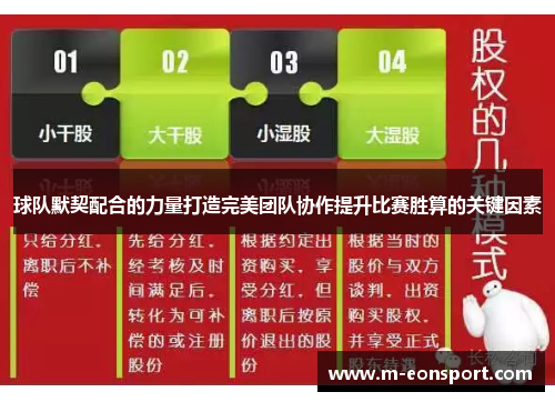 球队默契配合的力量打造完美团队协作提升比赛胜算的关键因素