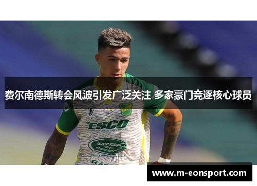 费尔南德斯转会风波引发广泛关注 多家豪门竞逐核心球员